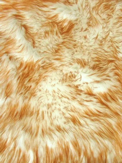 Amber Candy Shag Fabric / Sold By The Yard