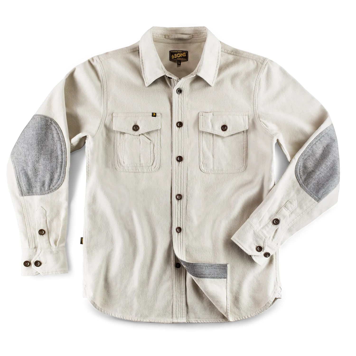 &SONS Washburn Shirt Off White