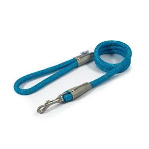 Ancol Viva Rope Lead Reflective Blue 1.07m X 12mm