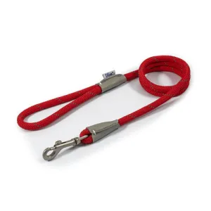 Ancol Viva Rope Lead Reflective Red 1.07mx10mm