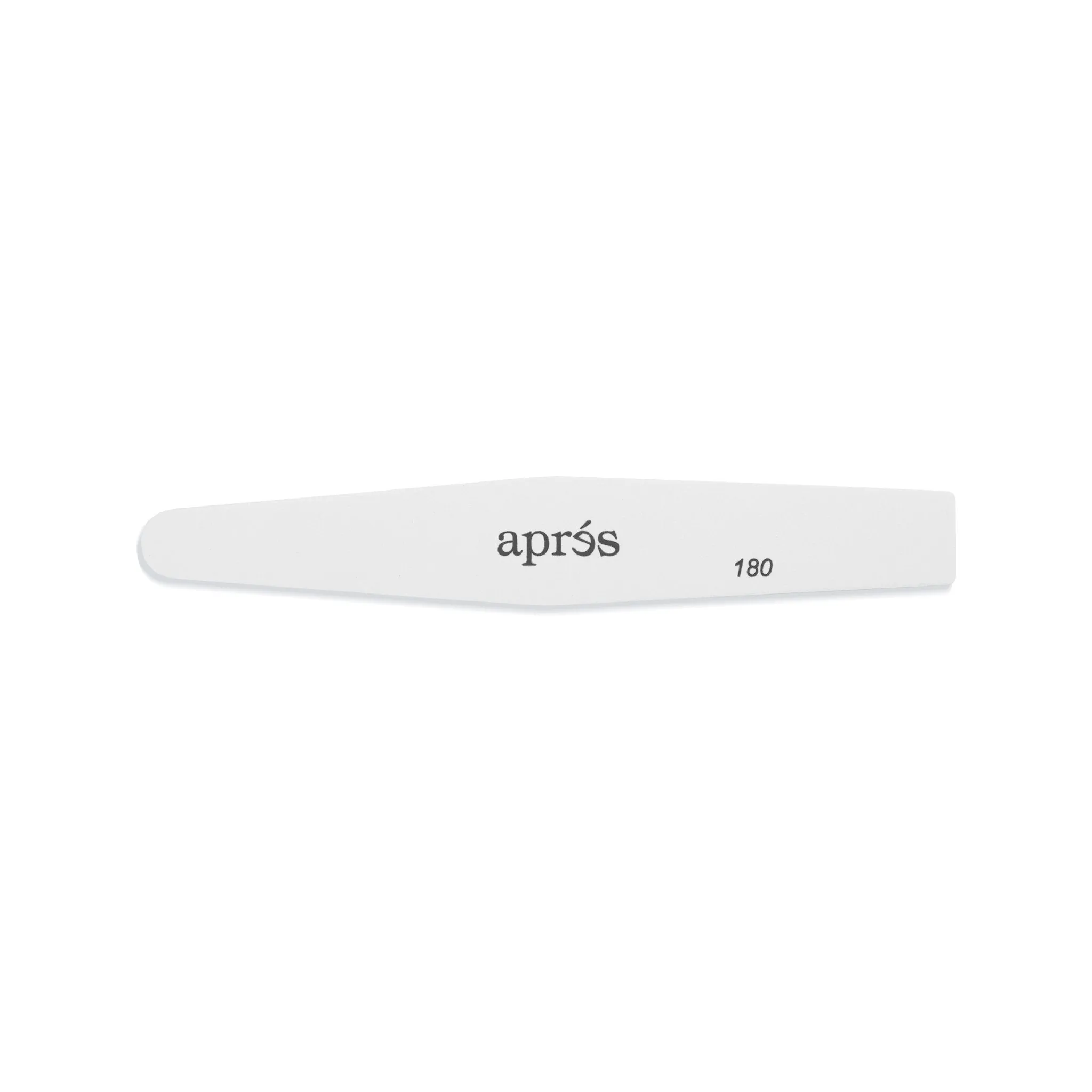 Apres - White Nail File 100/180 Grit - Diamond