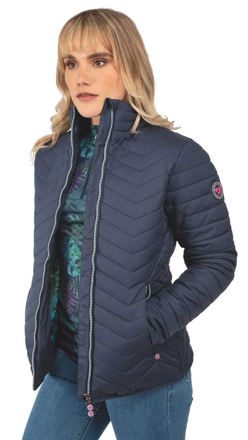 Aubrion Hanwell Ladies Insulated Navy Jacket