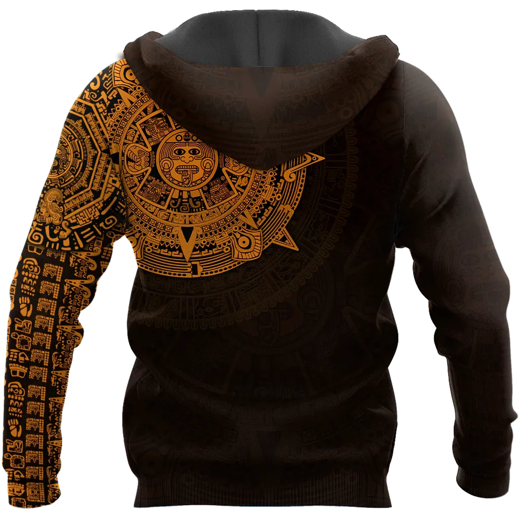 Aztec Mexico Jj Unisex Hoodie Aztec Hoodies 3D All Over Print Mexican Hoodies