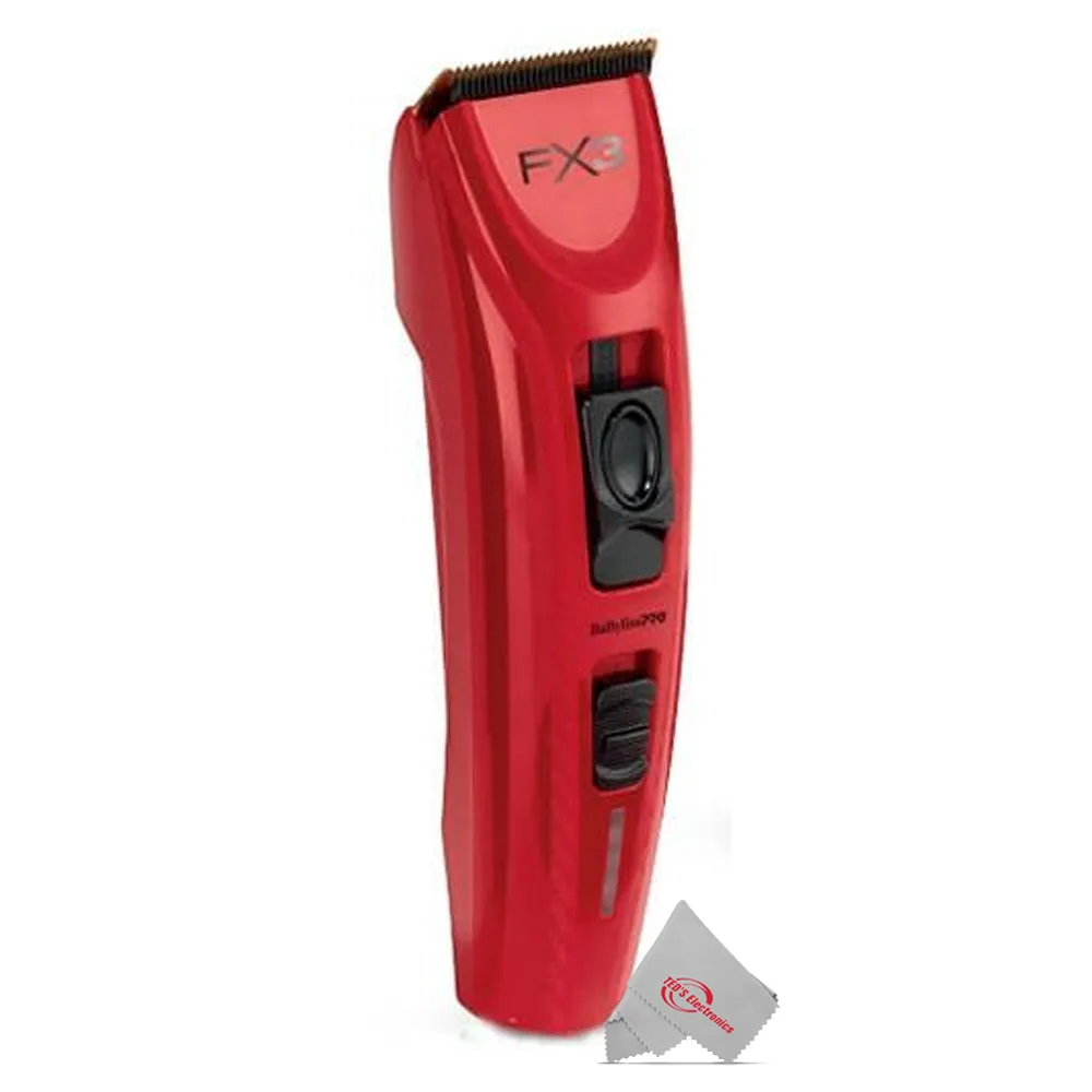 Babyliss Pro FX3 High-Torque Cordless Trimmer FXX3T and High Efficiency Cordless Clipper FXX3C Set