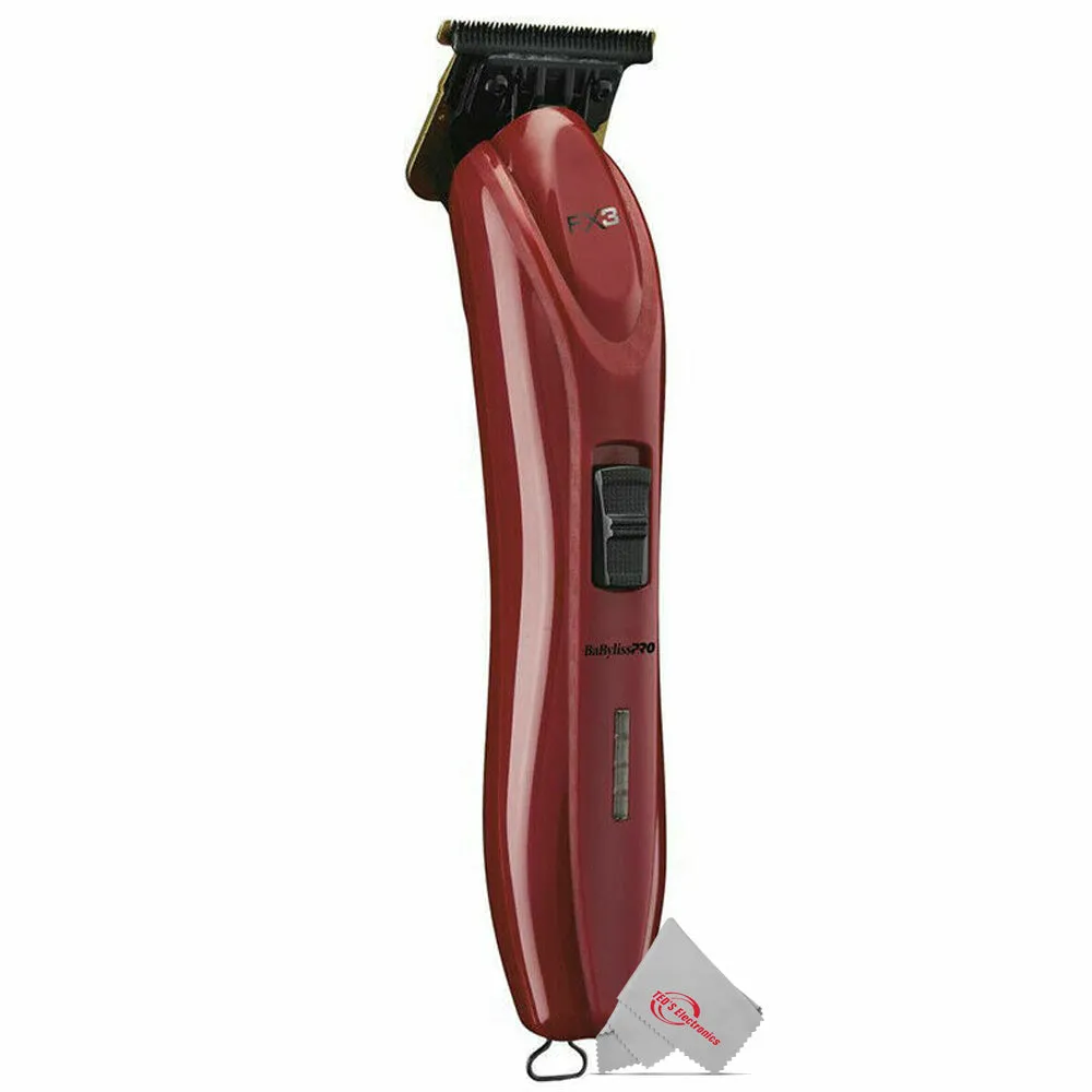 Babyliss Pro FX3 High-Torque Cordless Trimmer FXX3T and High Efficiency Cordless Clipper FXX3C Set