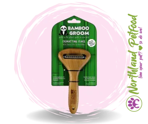 Bamboo Groom Dematting Rake - Small/Medium