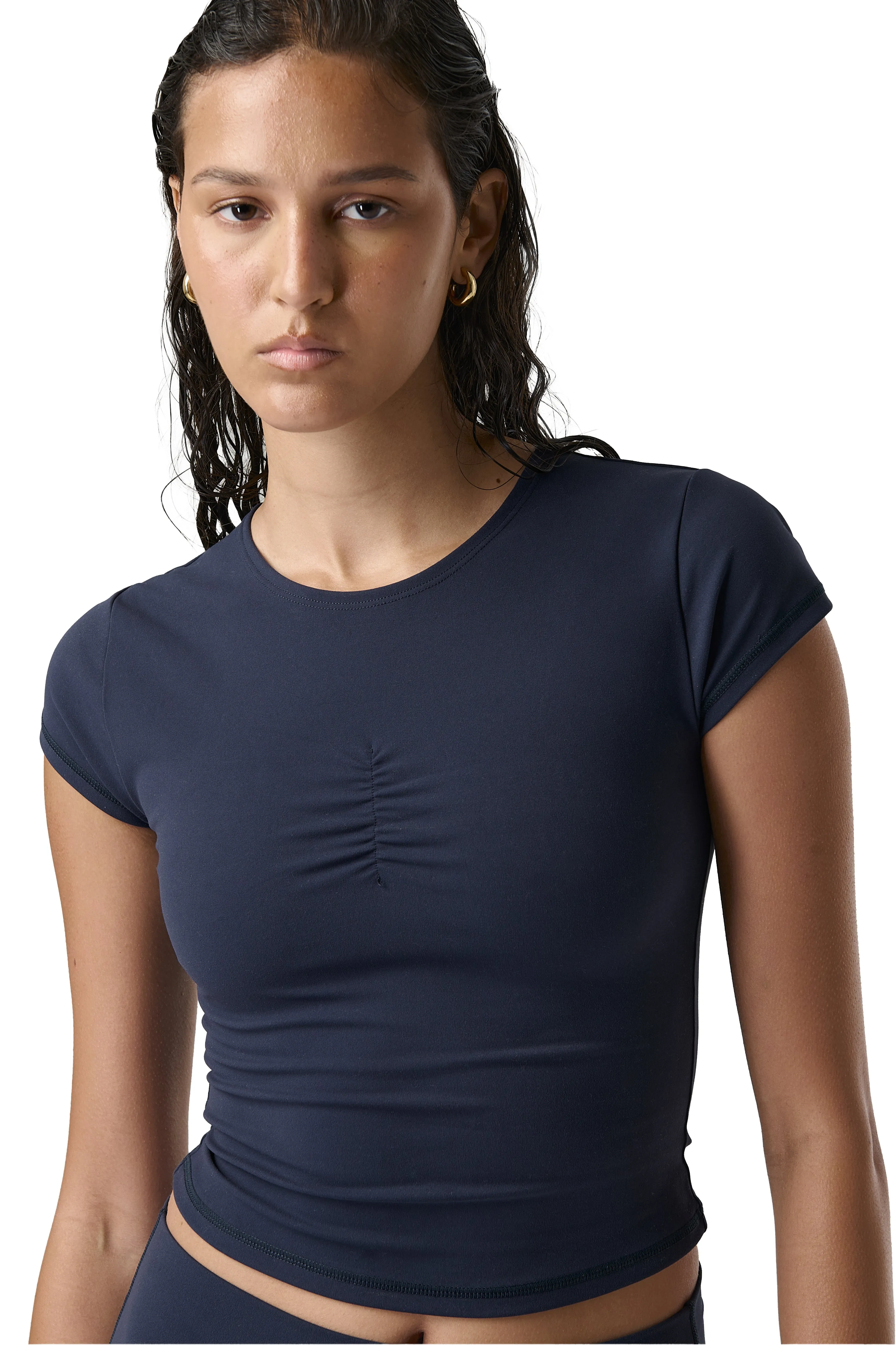 Barre Baby Sports Tee in Blueberry