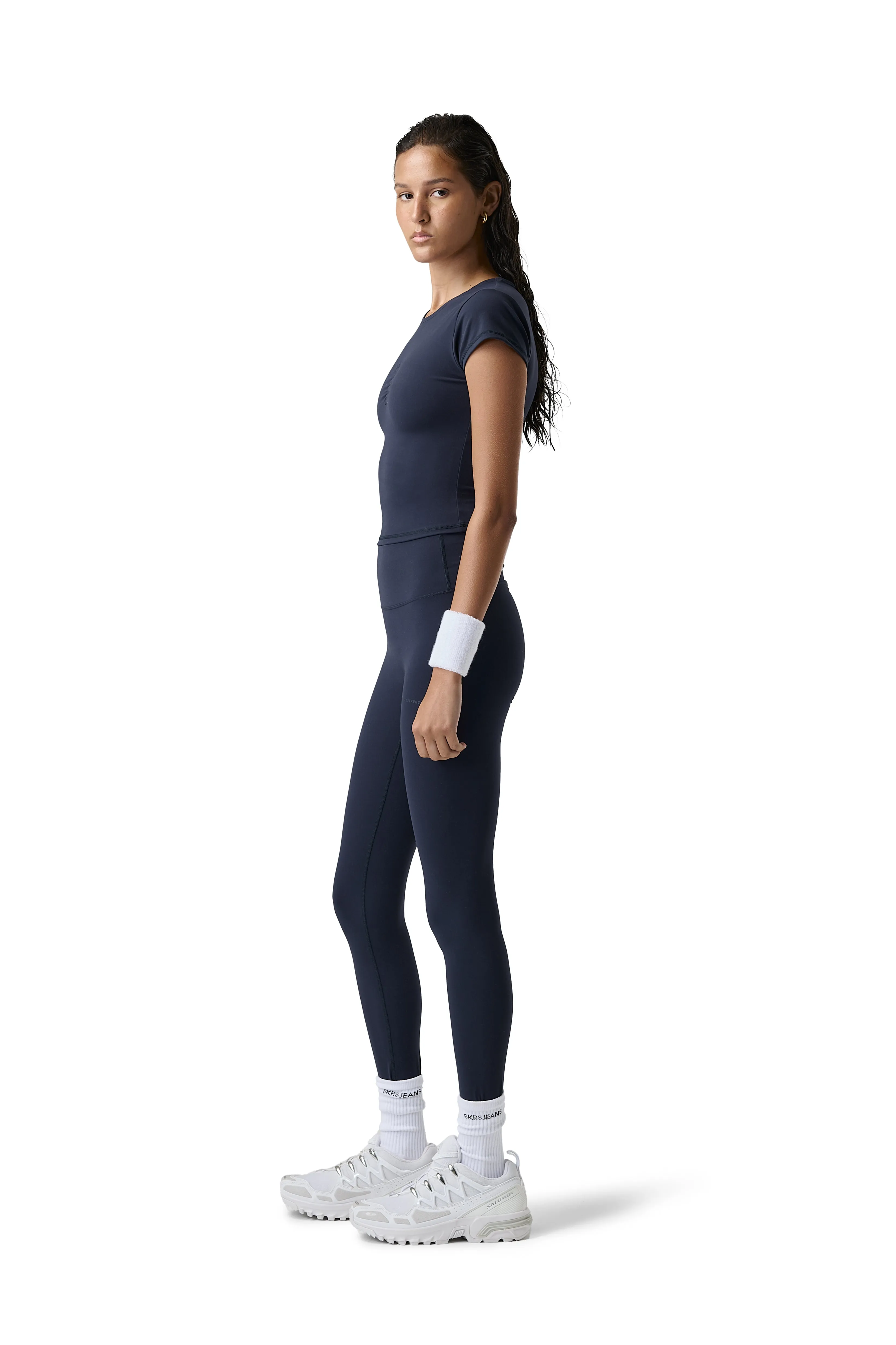 Barre Baby Sports Tee in Blueberry