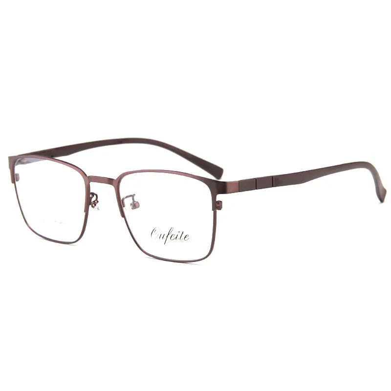 Bclear Men's Full Rim Square Tr 90 Alloy Eyeglasses My88004