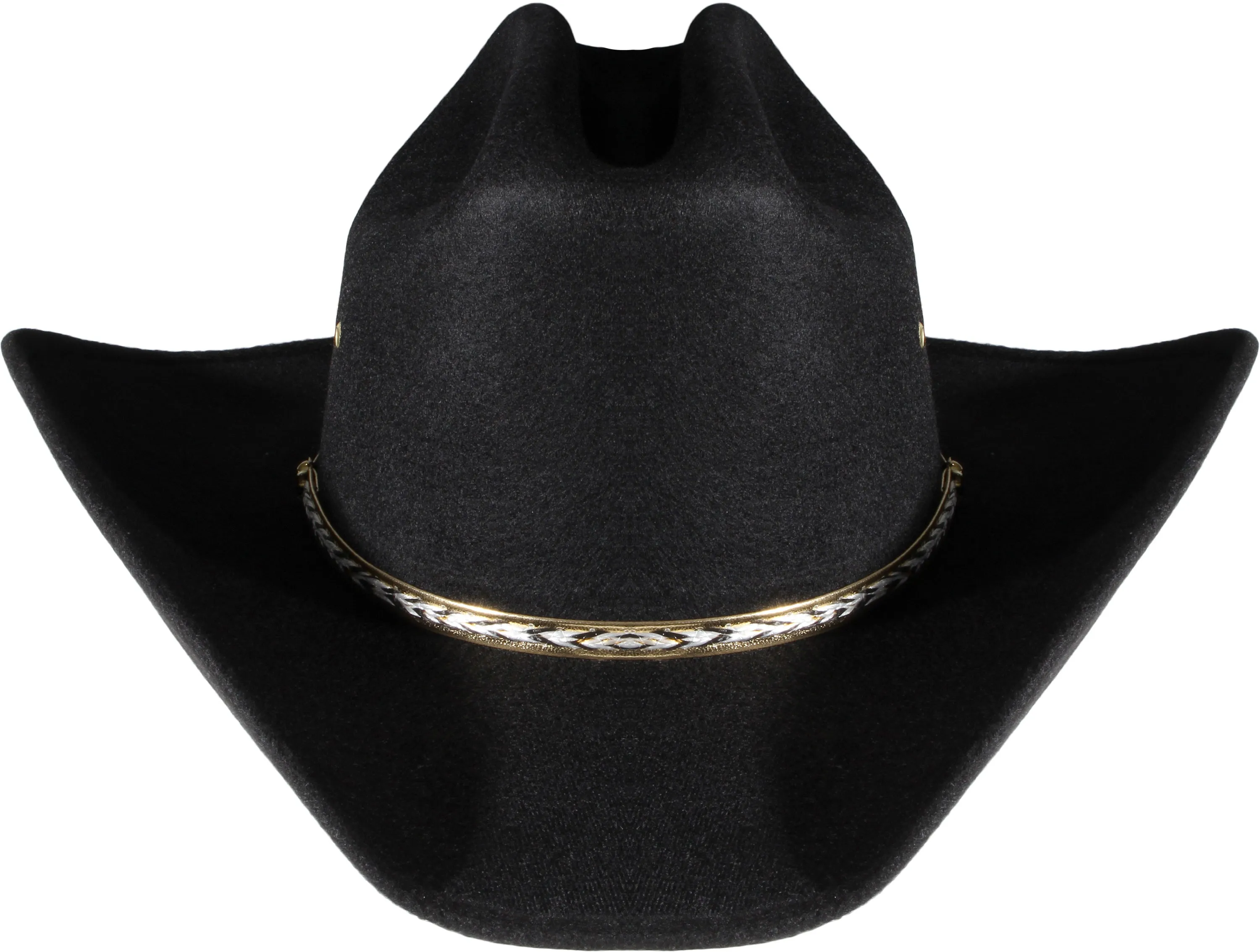 Black Cub Pinch Style Cowboy Hat