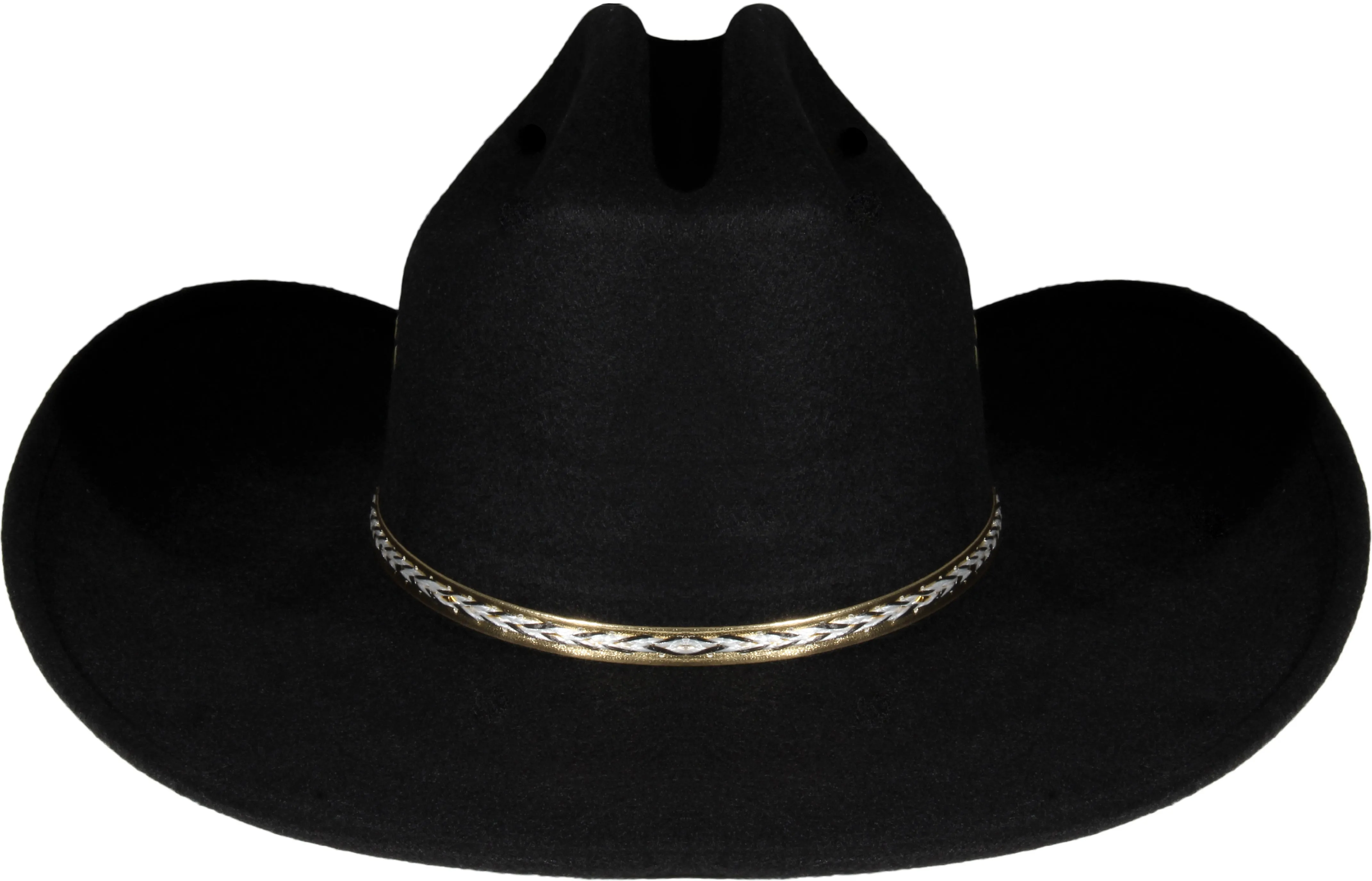 Black Cub Pinch Style Cowboy Hat