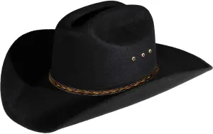 Black Cub Pinch Style Cowboy Hat