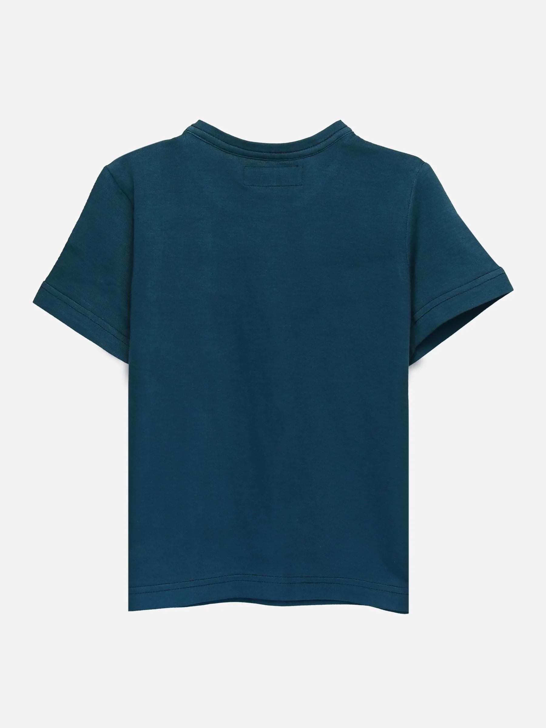 Blue Short Sleeves Casual T-Shirt