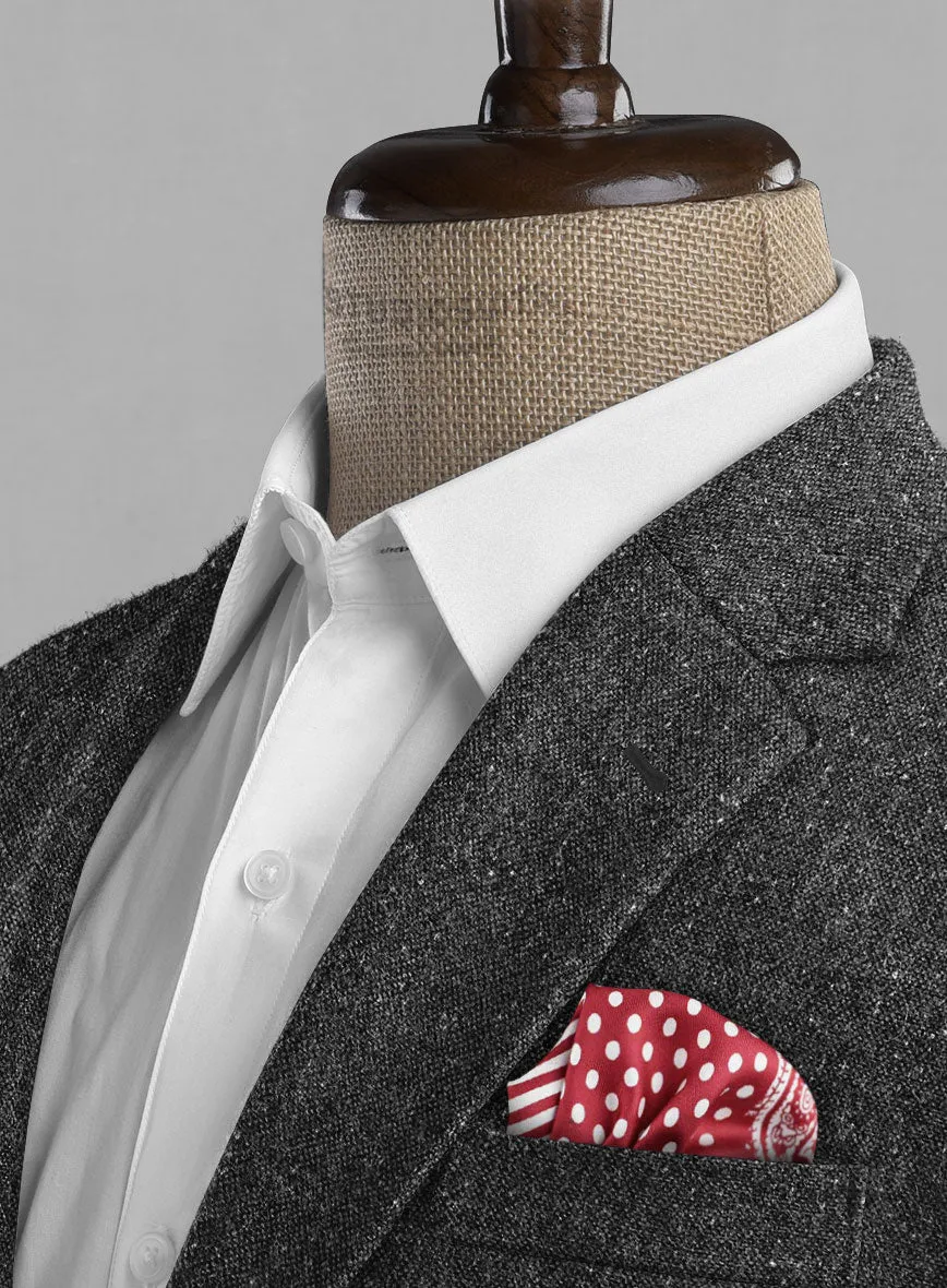 Charcoal Flecks Donegal Tweed Suit