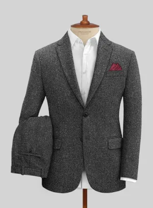 Charcoal Flecks Donegal Tweed Suit