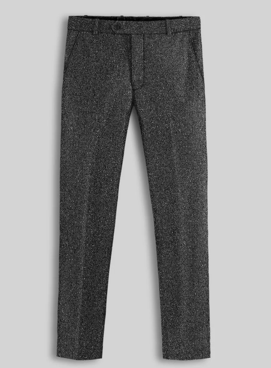 Charcoal Flecks Donegal Tweed Suit