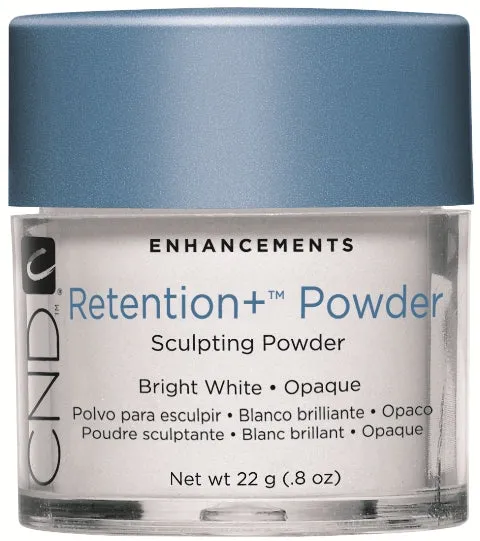 CND Retention   Sculpting Powders - Bright White Opaque 0.8 oz.