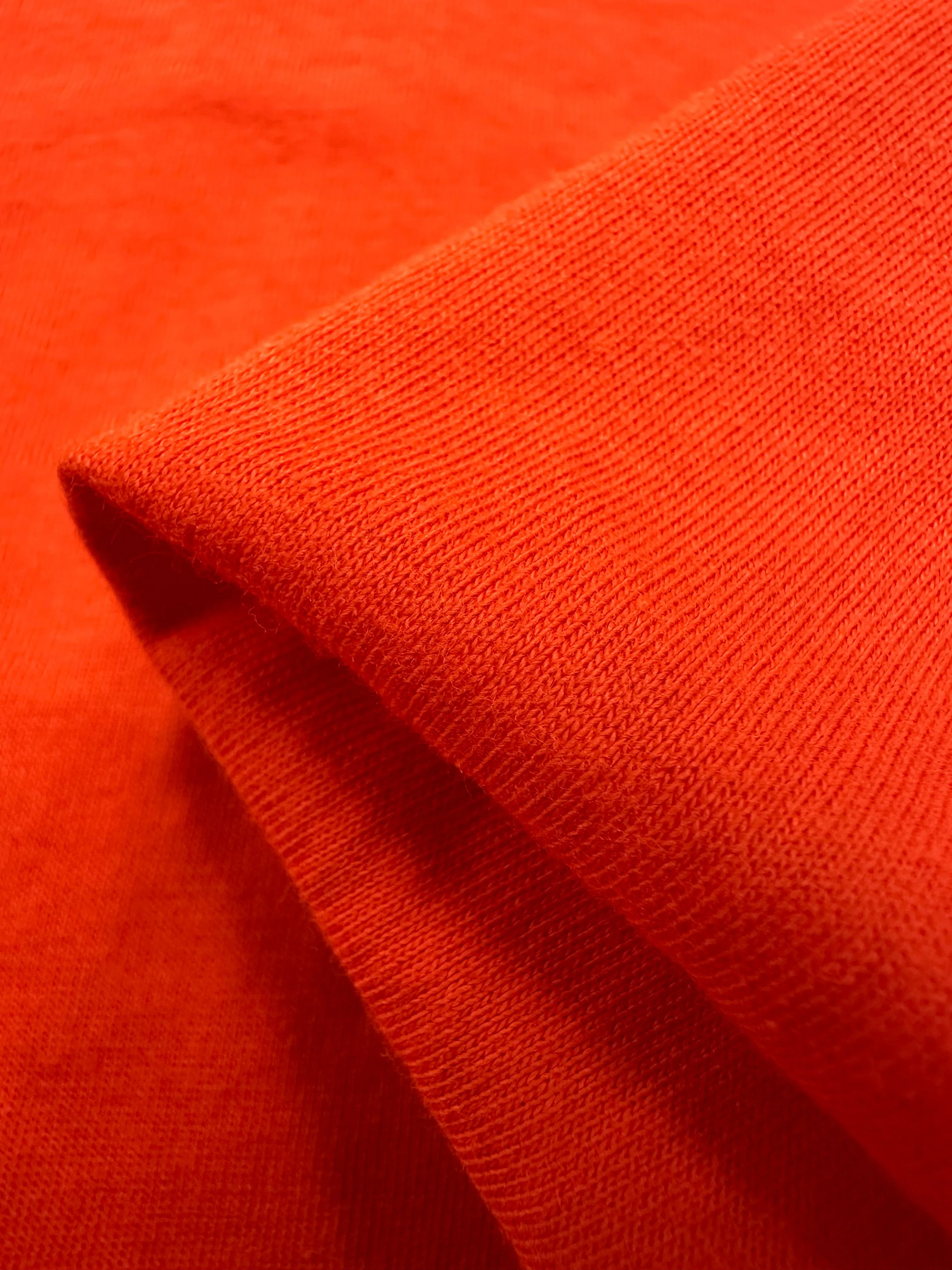 Cotton Jersey - Tangerine Tango - 155cm