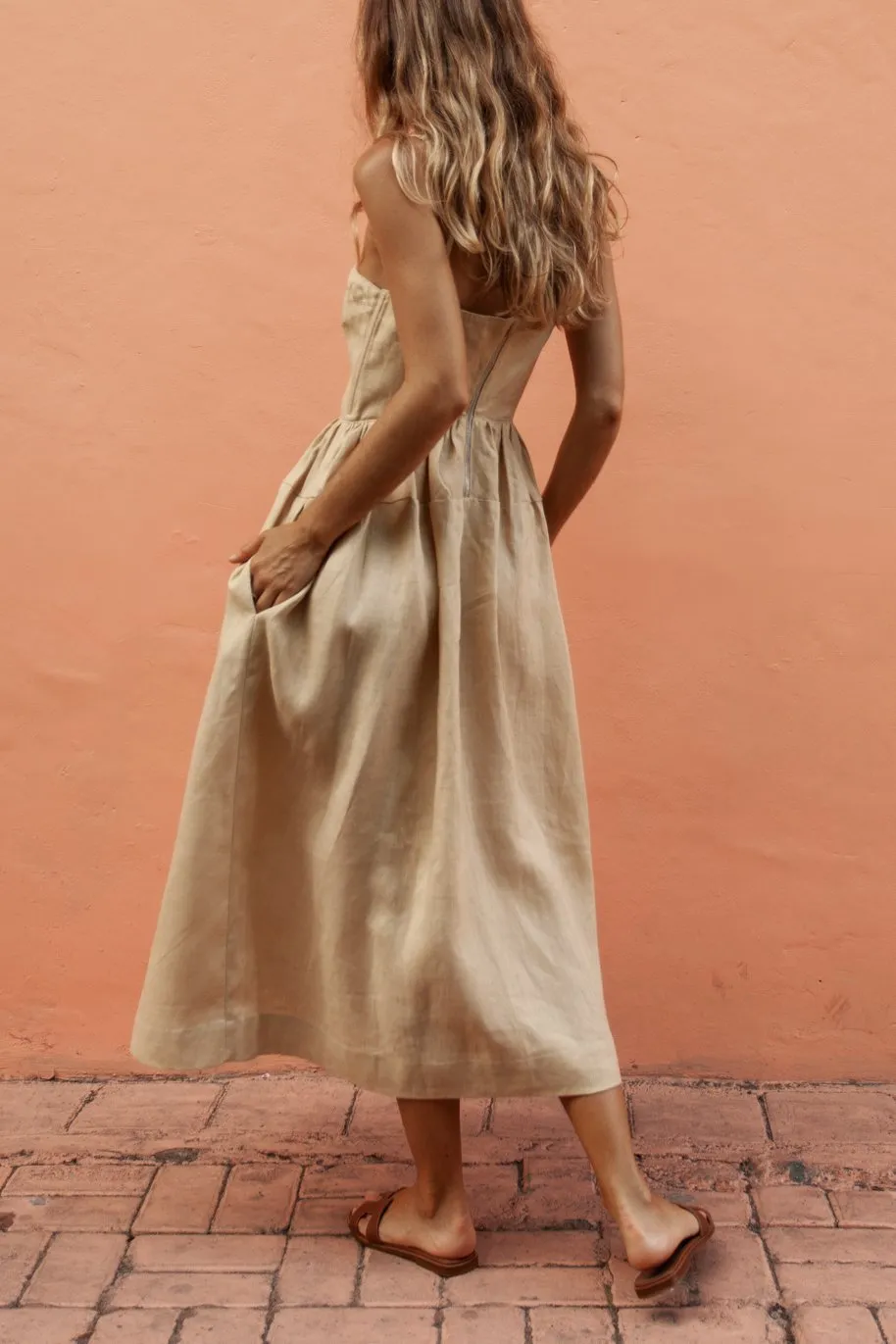 Cotton Slip Dress