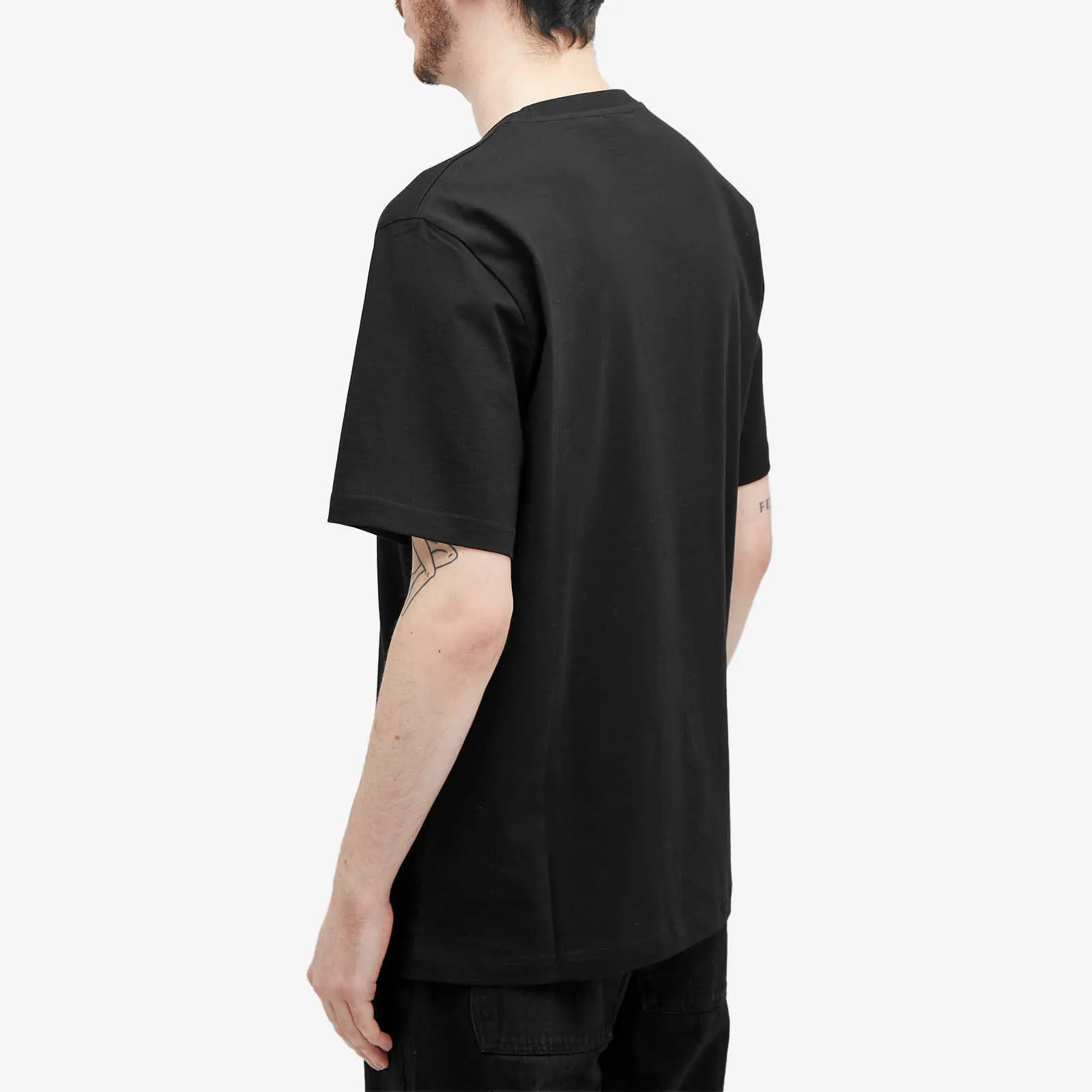 Daily Paper Unified Type Short Sleeved T-shirt, black