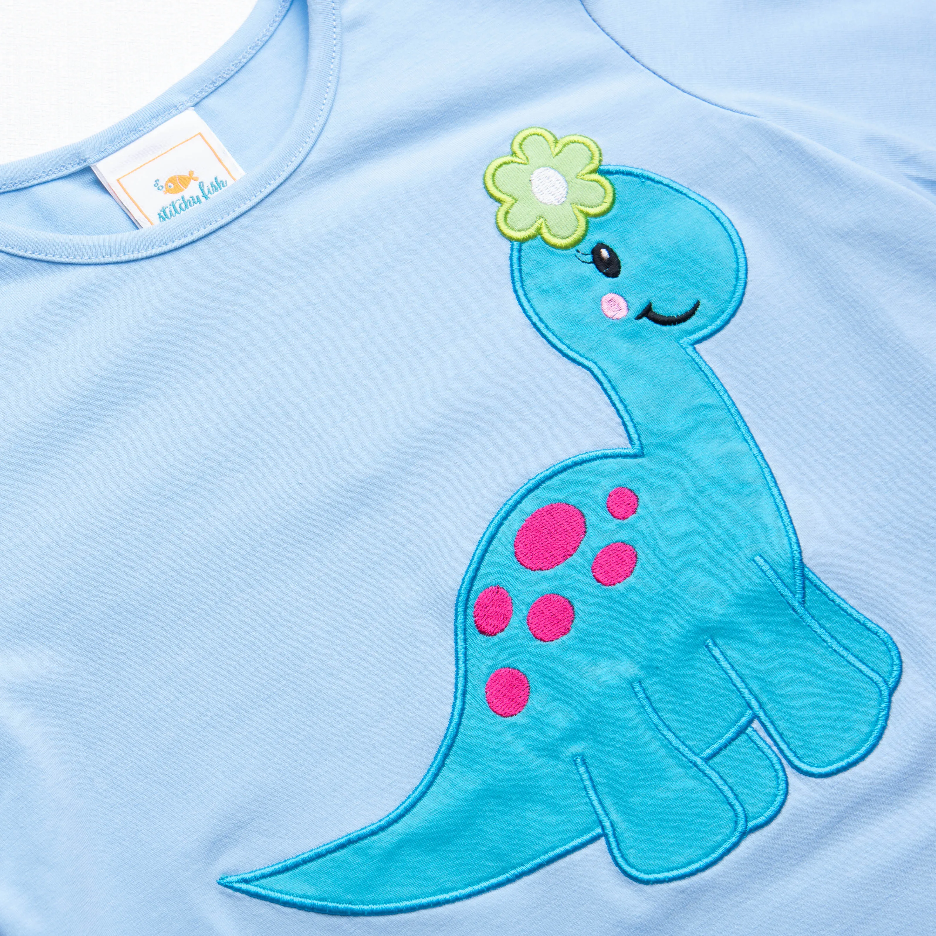 Daisy The Dino Top, Cloud Blue