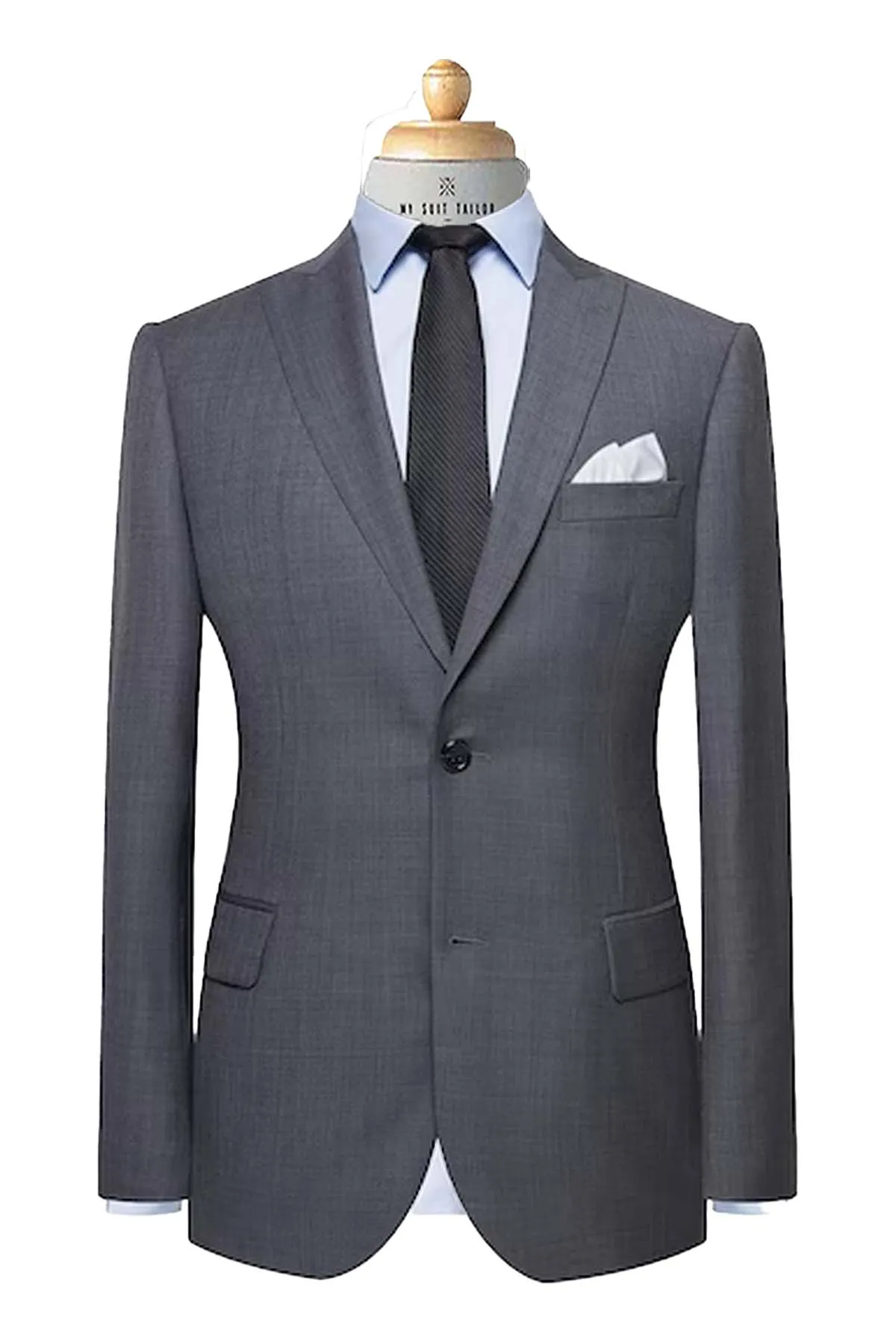 Discover the Elegance of the Medium Grey Italian Suit