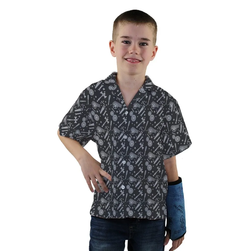 Dnd Artificer Class Youth Hawaiian Shirt