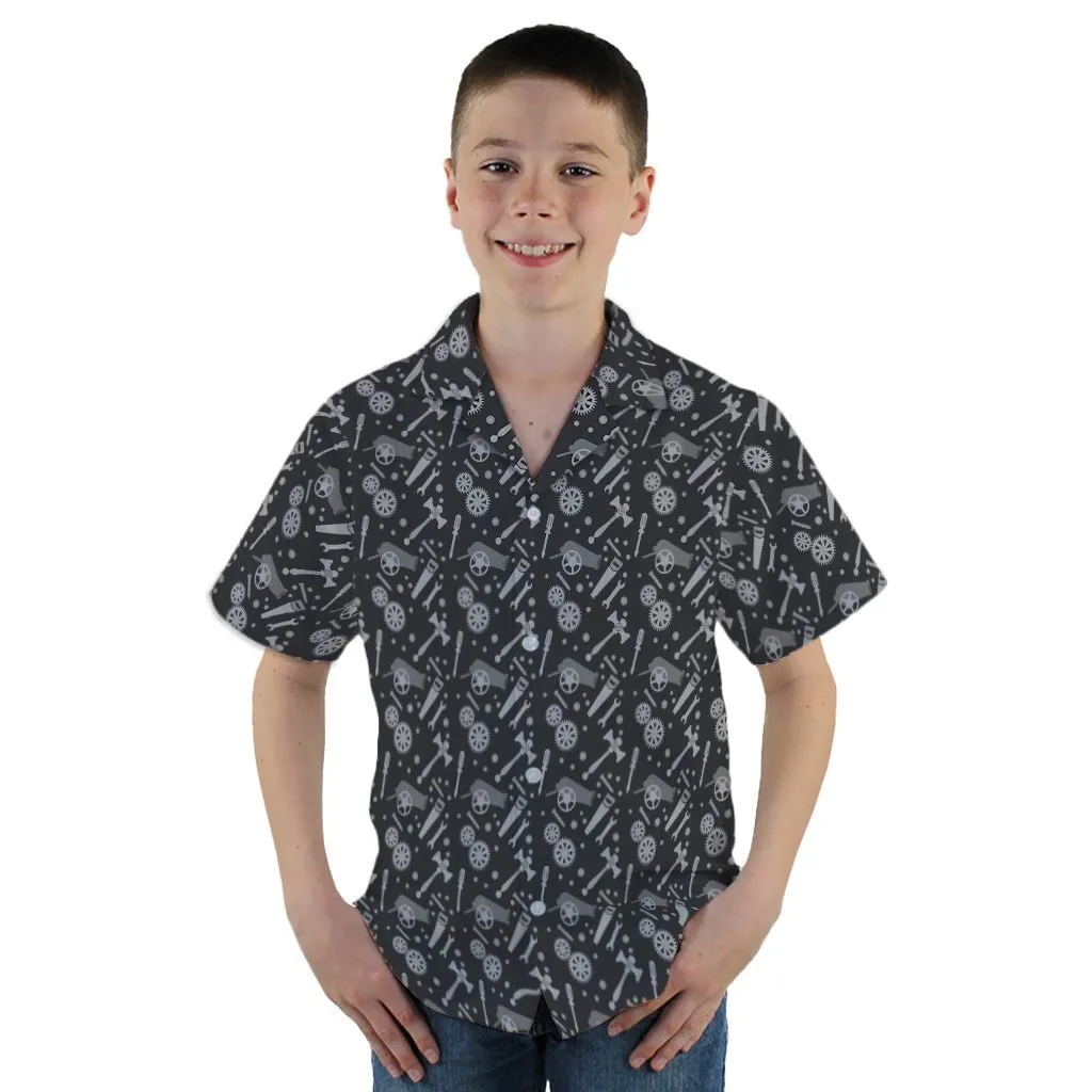 Dnd Artificer Class Youth Hawaiian Shirt