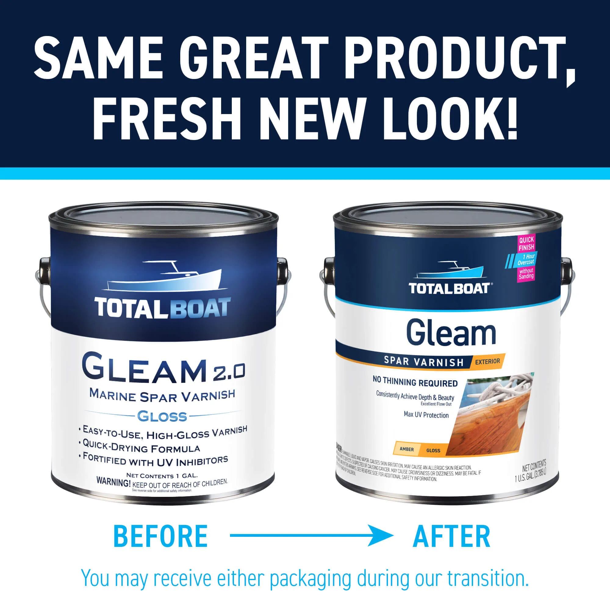 Gleam Marine Spar Varnish