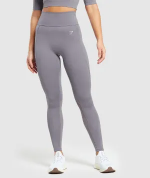 Gymshark Everyday Mesh Legging - Fog Purple