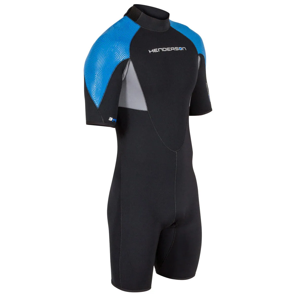 Henderson 3mm Mens Thermoprene Pro Back Zip Shorty Wetsuit