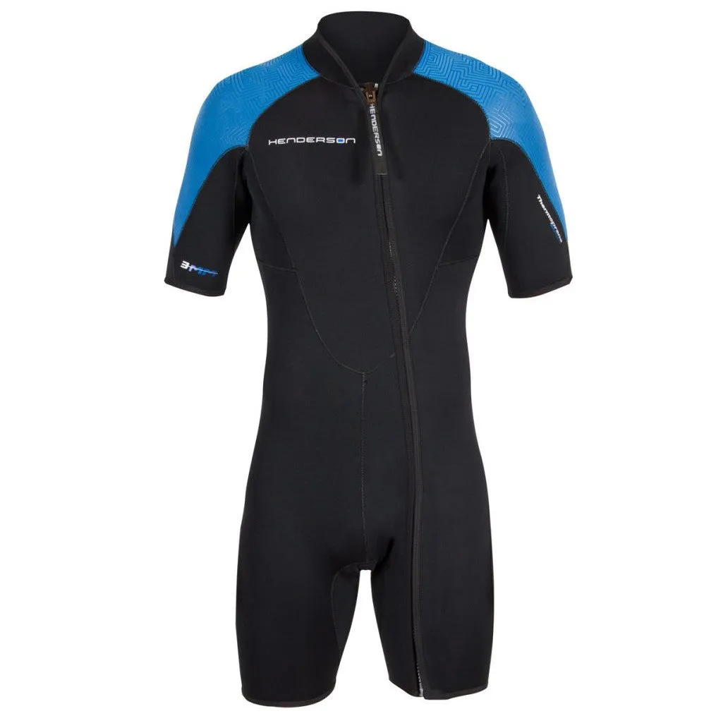 Henderson Men's 3mm Thermoprene Pro Front Zip Shorty Wetsuit