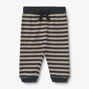 Jersey Pants Leo - navy stripe