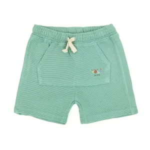 Kids Ottoman Kangaroo Pocket Cotton Short (YO-11659)