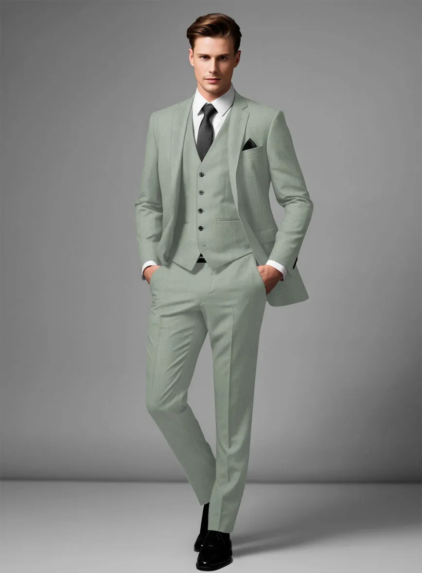 Marco Stretch Cadet Green Wool Suit