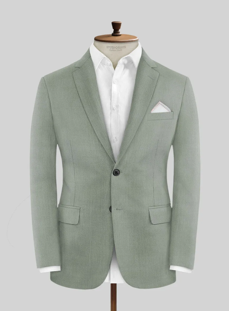 Marco Stretch Cadet Green Wool Suit