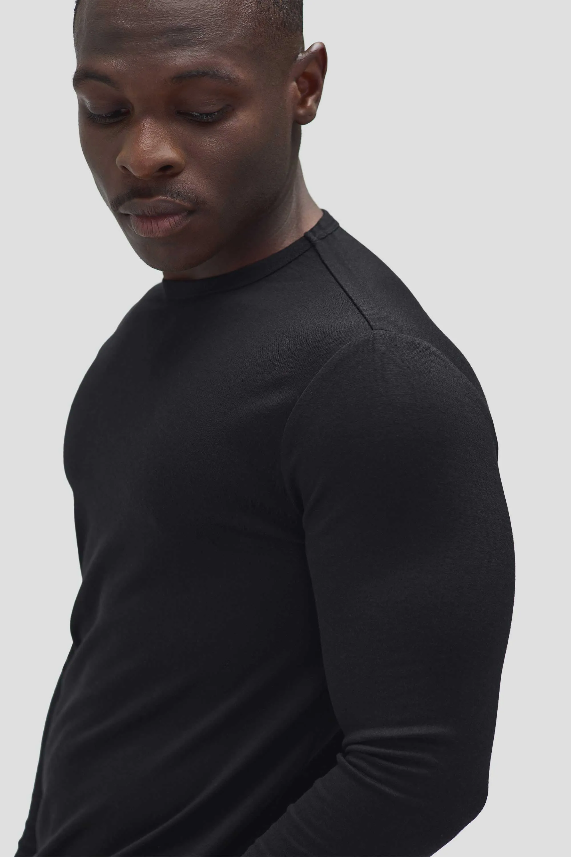 Men's Long Sleeve Merino Crew