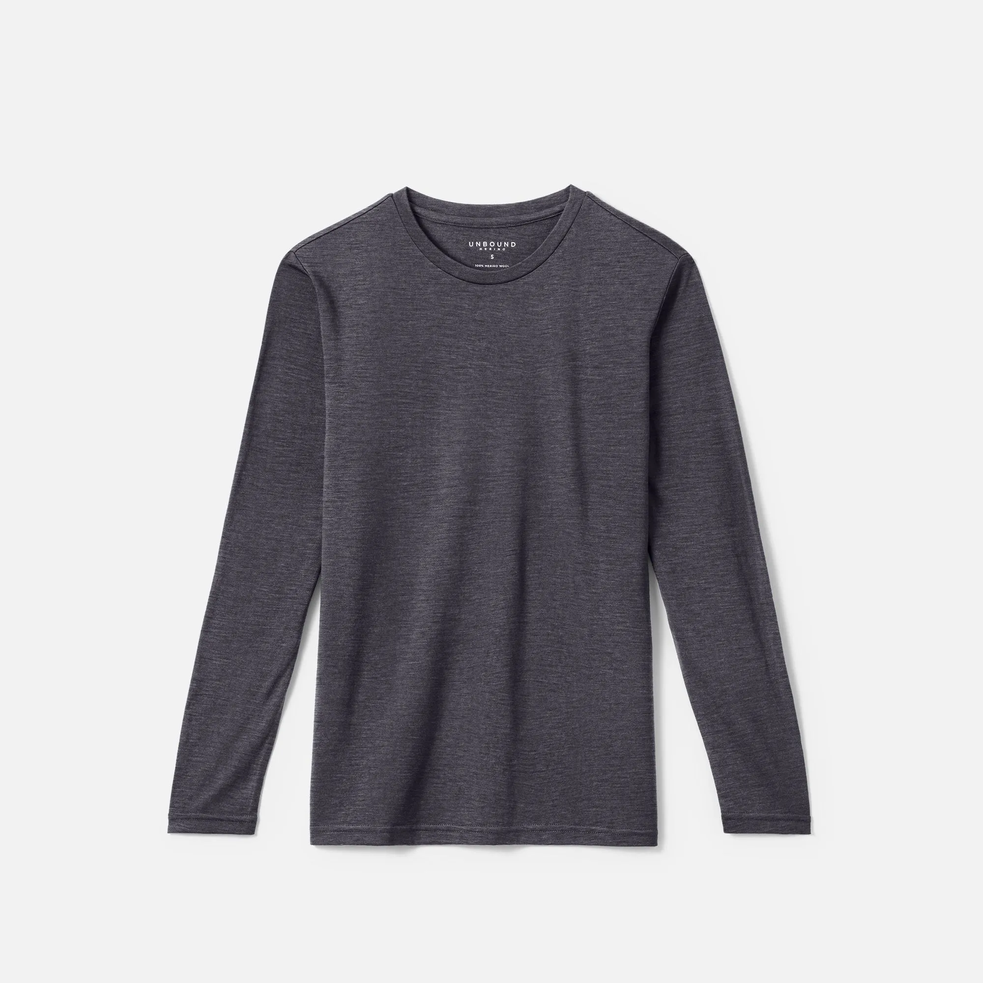 Men's Long Sleeve Merino Crew