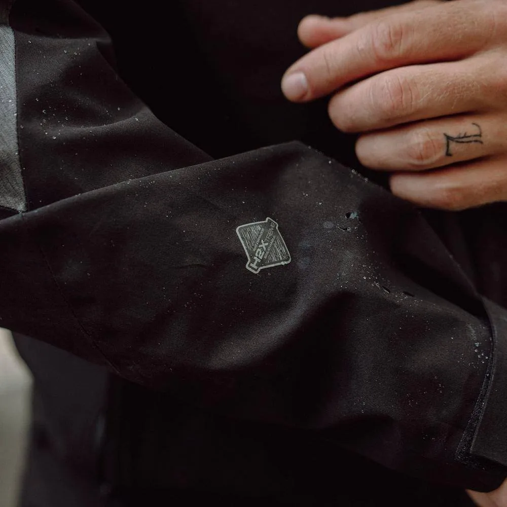 Men's Premium Rain Jacket - Black