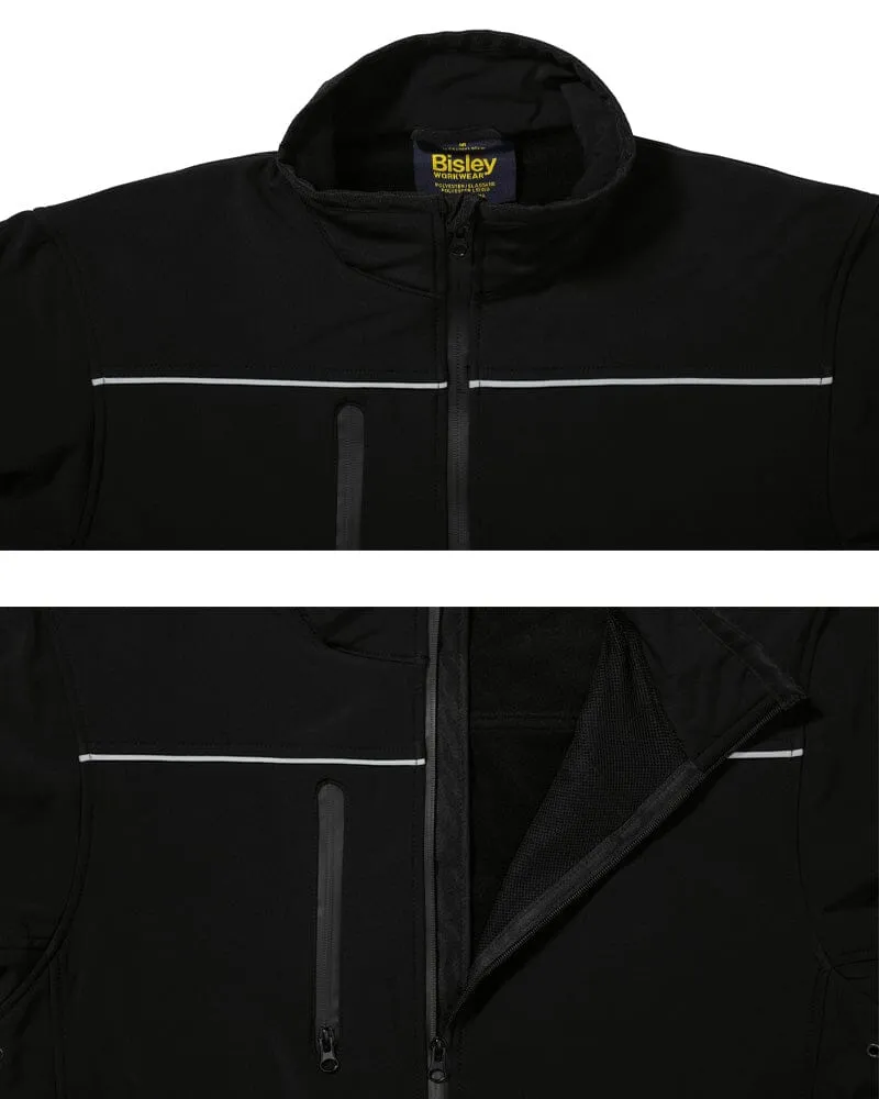 Mens Soft Shell Jacket - Black