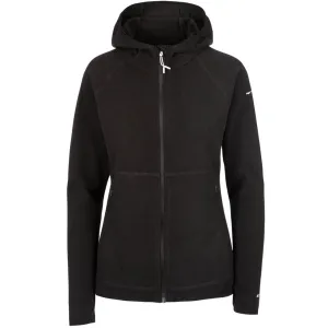 Mollo Women's Light Fleece Hoodie in Black