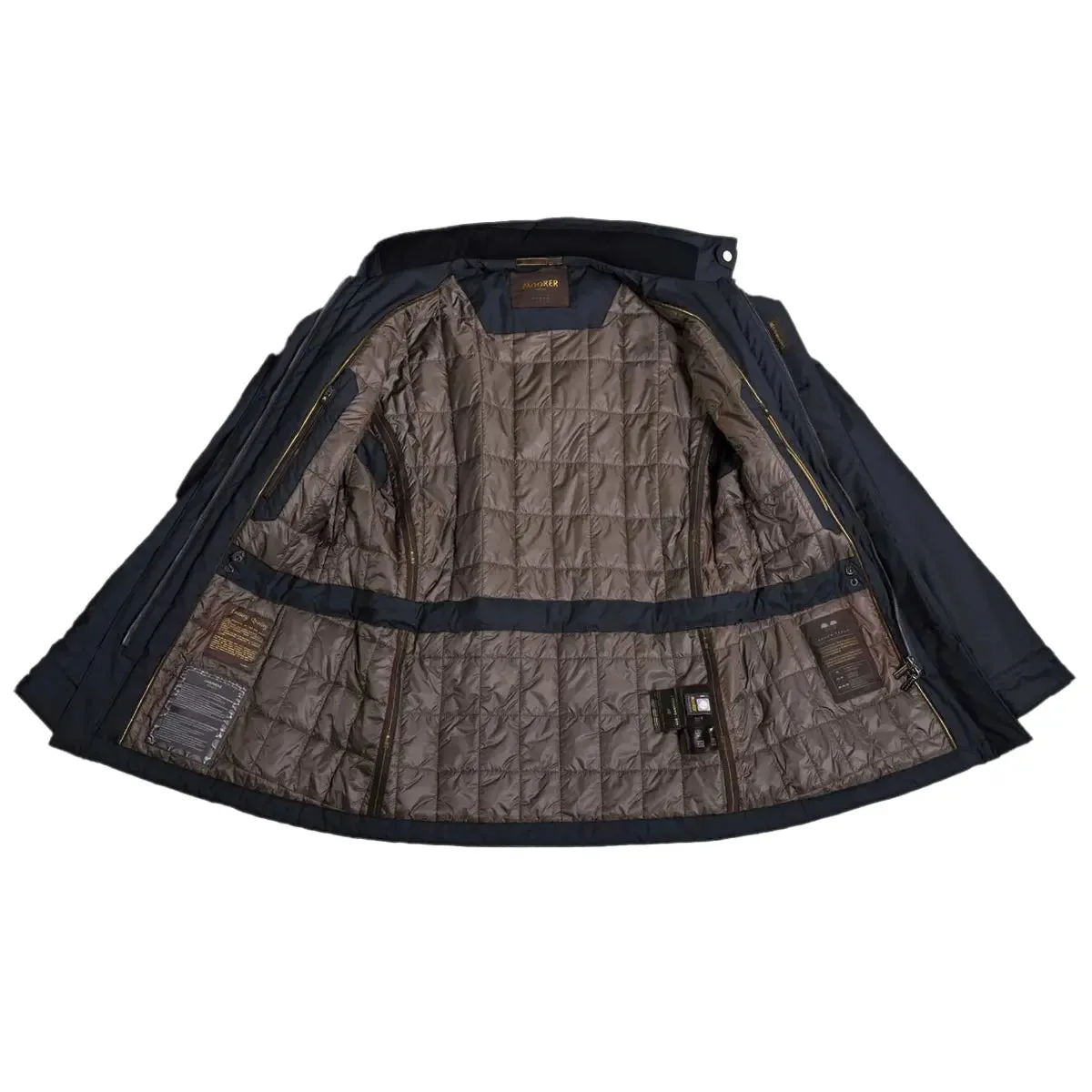 Moorer Dark Blue ‘Leonardo’ Safari Jacket