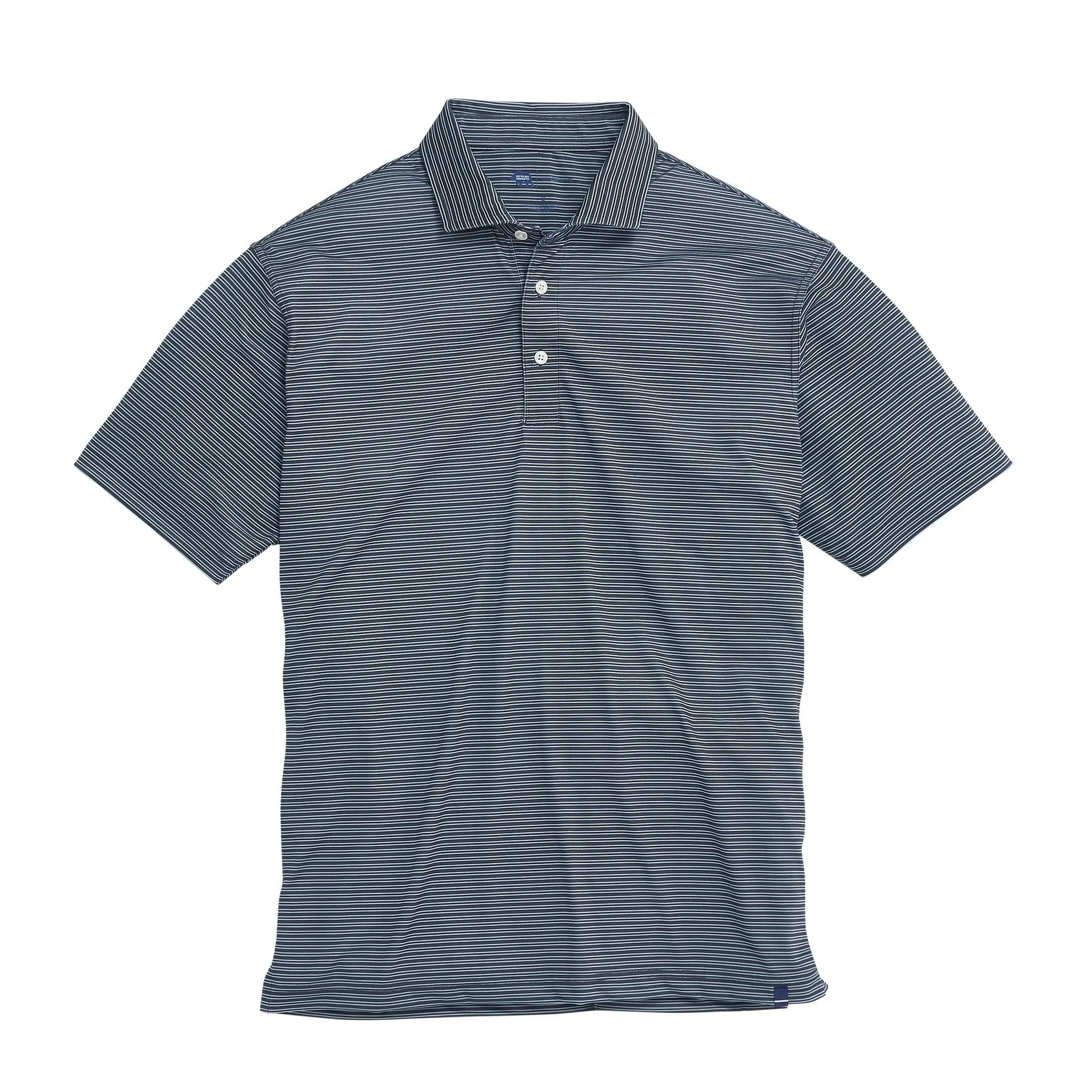 Pairing Stripe Performance Pique Polo