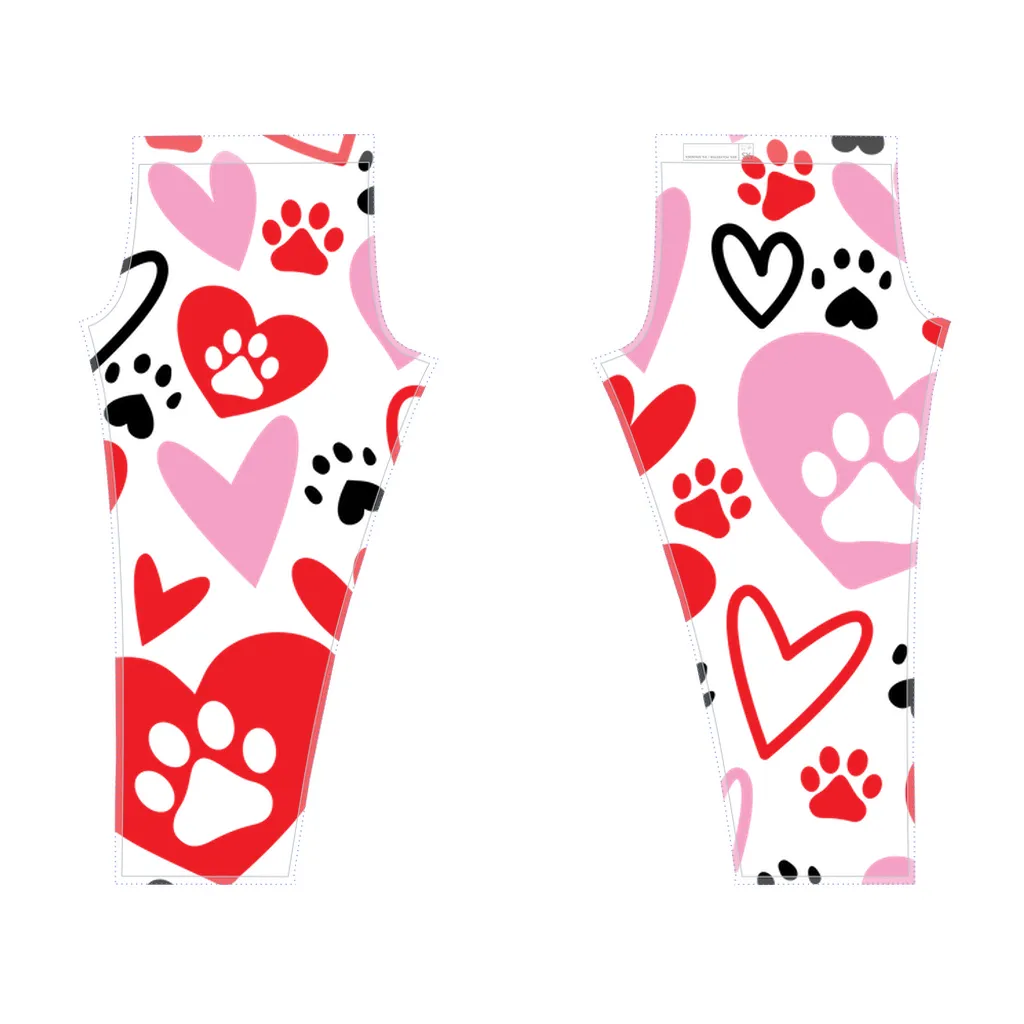 Paw Heart Leggings