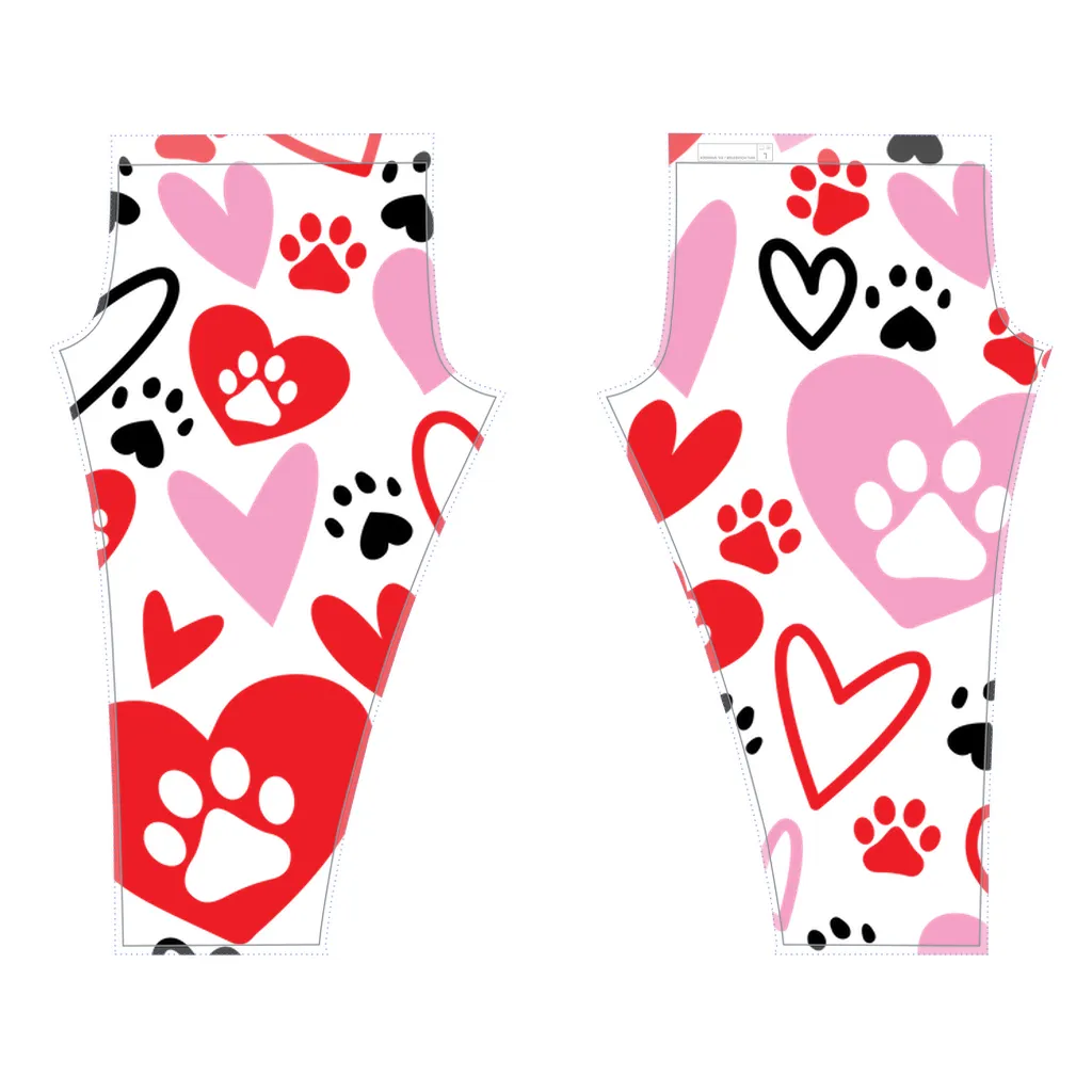 Paw Heart Leggings