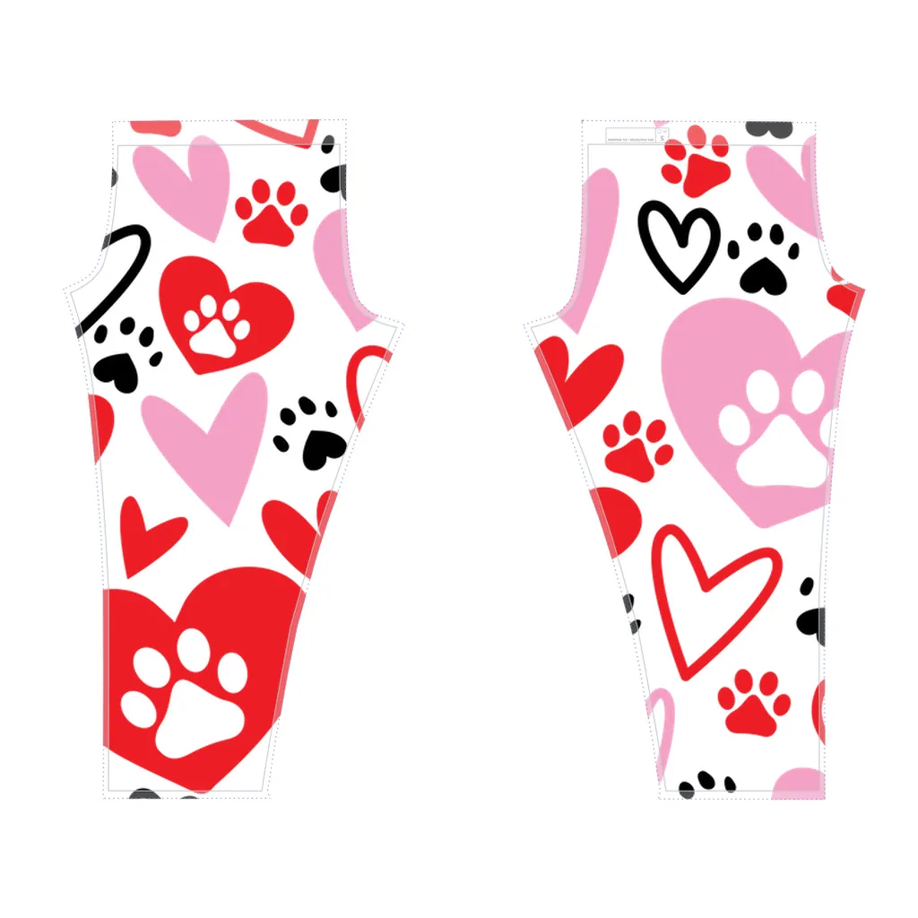 Paw Heart Leggings