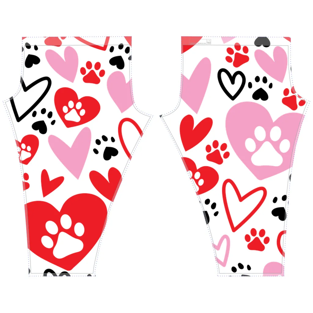 Paw Heart Leggings