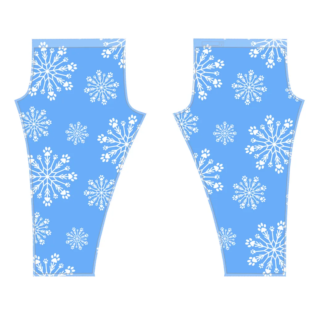 Paw Snowflake Leggings