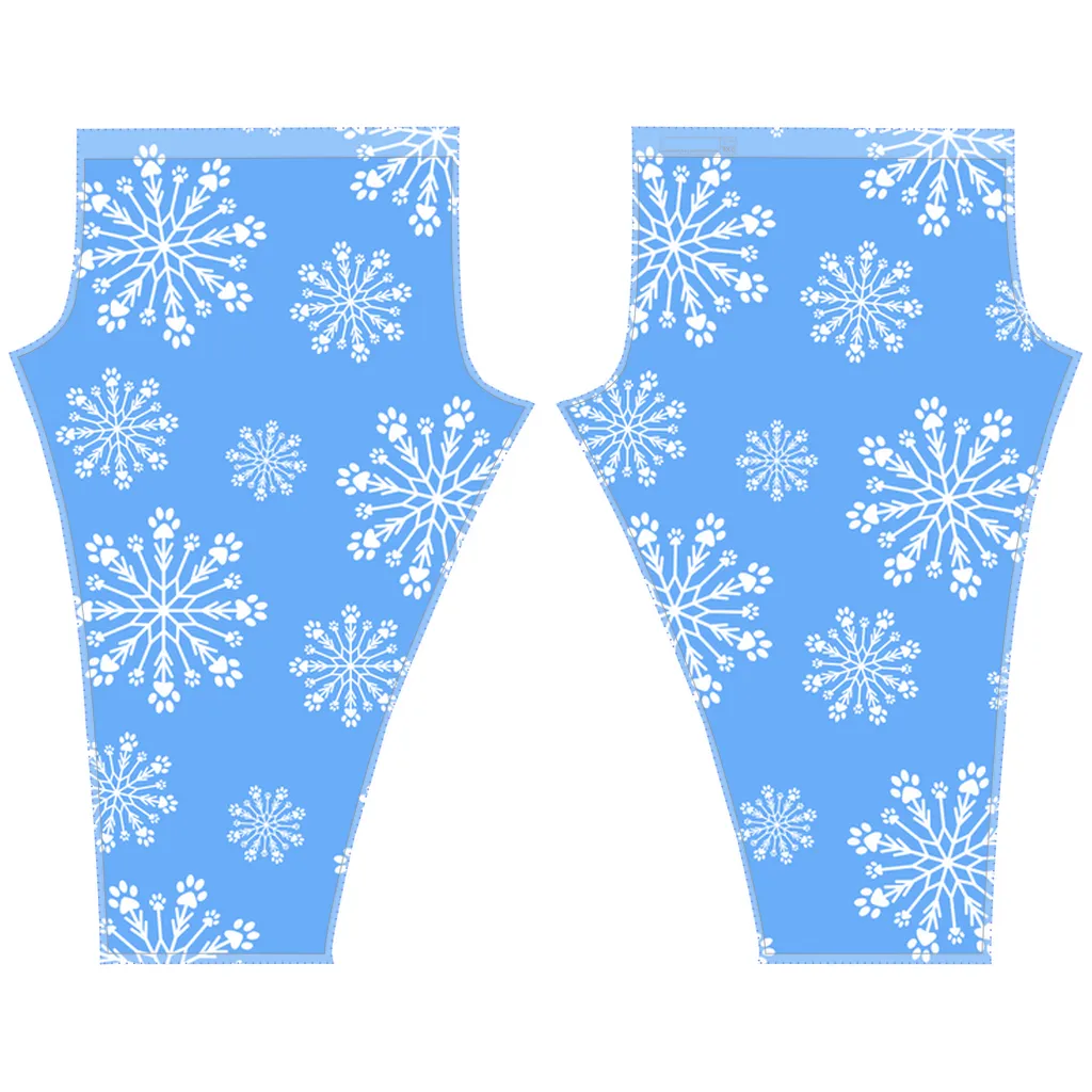 Paw Snowflake Leggings