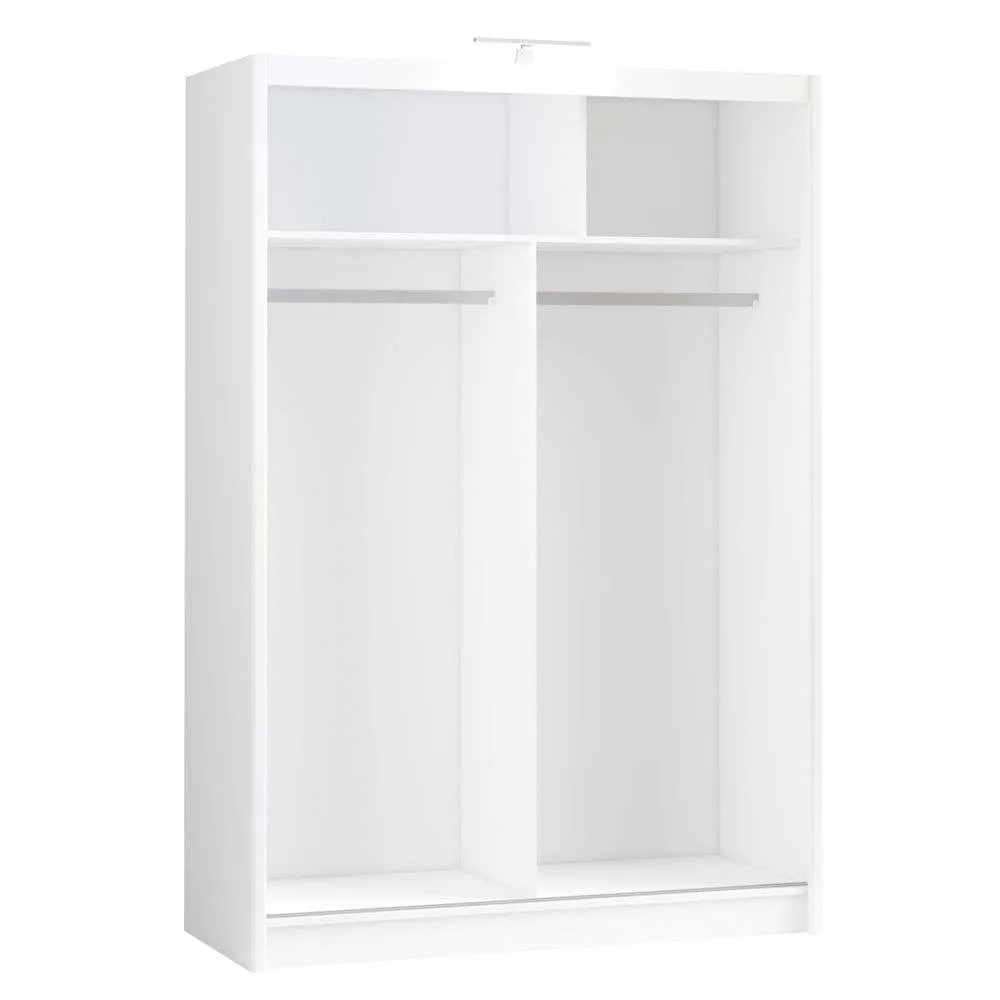 Piper 150cm Sliding Door Wardrobe White